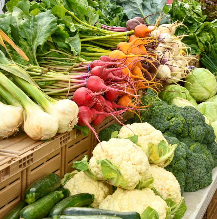 Legumes frescos